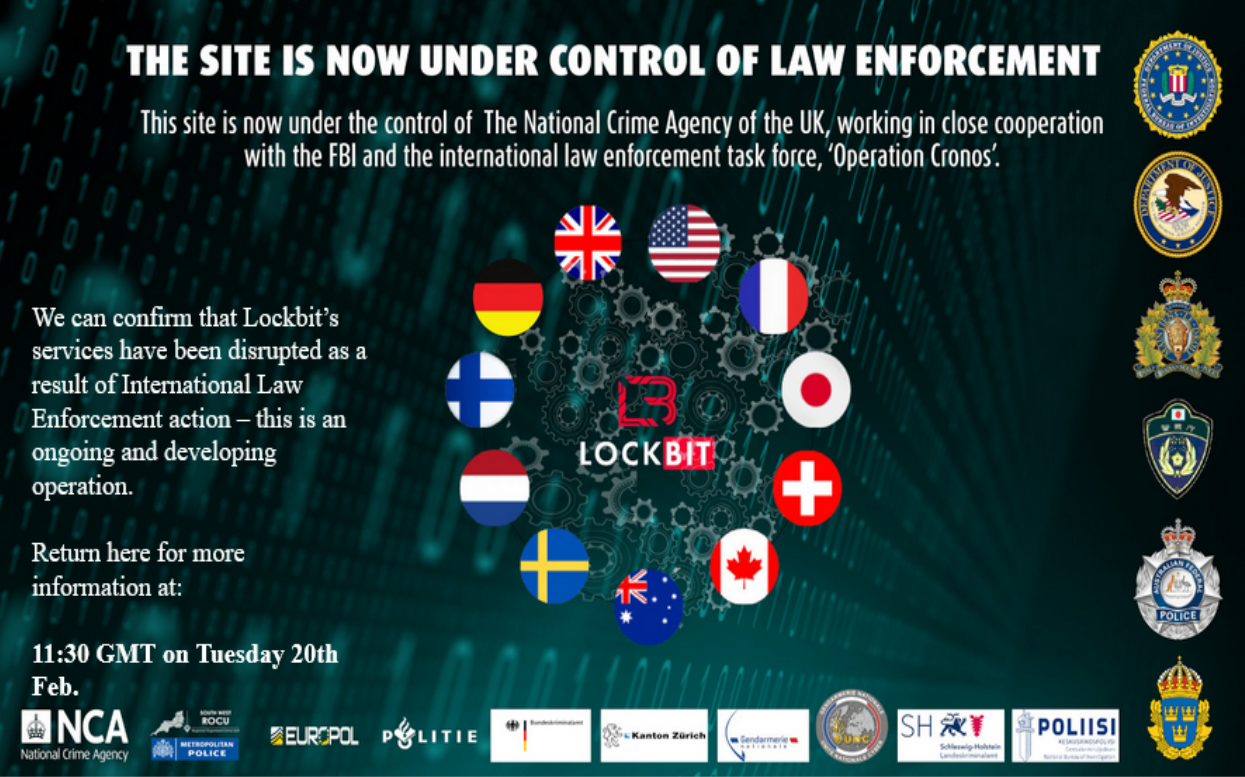 LockBit Ransomware Operations Seized in ‘Operation Cronos’: What You Need to Know